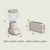 imageBELLA 10 speed Flip ampamp Store Countertop Blender  2 Slice Slim toaster Fitsanywhere Kitchenware Smart Toaster w 6 Shades Control ampamp Smoothie Blender w 48oz Capacity Pitcher Oatmilk
