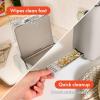 imageBELLA 10 x 20 in FoldnStore Dual Temp Griddle  2 Slice Slim toaster Fitsanywhere Kitchenware Slim Toaster w 6 Shades Control ampamp Griddle w EverGood Ceramic Nonstick Coating Oatmilk