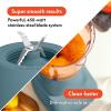 imagebella 10 Speed Countertop Blender Juicer ampamp Smoothie Maker Fitsanywhere Kitchenware Slim Flip ampamp Store Design Dishwasher Safe 48oz Capacity Pitcher ampamp Lid Stainless Steel Blade 450 Watt OatmilkSurf