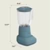imagebella 10 Speed Countertop Blender Juicer ampamp Smoothie Maker Fitsanywhere Kitchenware Slim Flip ampamp Store Design Dishwasher Safe 48oz Capacity Pitcher ampamp Lid Stainless Steel Blade 450 Watt OatmilkSurf