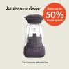 imagebella 10 Speed Countertop Blender Juicer ampamp Smoothie Maker Fitsanywhere Kitchenware Slim Flip ampamp Store Design Dishwasher Safe 48oz Capacity Pitcher ampamp Lid Stainless Steel Blade 450 Watt OatmilkPlum