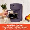 imagebella 12 cup Programmable Coffee MakerPlum