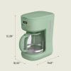 imagebella 12 cup Programmable Coffee MakerSeaglass