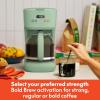 imagebella 12 cup Programmable Coffee MakerSeaglass