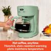 imagebella 12 cup Programmable Coffee MakerSeaglass