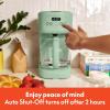 imagebella 12 cup Programmable Coffee MakerSeaglass