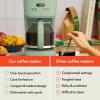 imagebella 12 cup Programmable Coffee MakerSeaglass