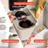 imagebella 2 Slice Slim Toaster  6 Pcs Rocket Blender  Single Serve Kcup Coffee Maker Smart Toaster w 6 Shades Control Portable Smoothie Maker ampamp Compact Coffee Machine OatmilkOatmilk