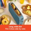 imagebella 2 Slice Slim Toaster Fitsanywhere Kitchenware 6 Setting Shade Control with Reheat ampamp Cancel Buttons Fits sourdough 10 Long Slot Anti Jam ampamp Auto Shutoff 900 Watt OatmilkSurf