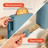 imagebella 2 Slice Slim Toaster Fitsanywhere Kitchenware 6 Setting Shade Control with Reheat ampamp Cancel Buttons Fits sourdough 10 Long Slot Anti Jam ampamp Auto Shutoff 900 Watt OatmilkSurf