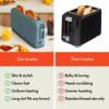 imagebella 2 Slice Slim Toaster Fitsanywhere Kitchenware 6 Setting Shade Control with Reheat ampamp Cancel Buttons Fits sourdough 10 Long Slot Anti Jam ampamp Auto Shutoff 900 Watt OatmilkSurf