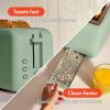 imagebella 2 Slice Slim Toaster Fitsanywhere Kitchenware 6 Setting Shade Control with Reheat ampamp Cancel Buttons Fits sourdough 10 Long Slot Anti Jam ampamp Auto Shutoff 900 Watt OatmilkSeaglass