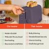 imagebella 2 Slice Toaster 6 Setting Shade Control w Reheat Cancel Bagel ampamp Defrost Buttons Removable Crumb Tray Anti Jam ampamp Auto Shutoff Auto Centering Guides ampamp Cord Wrap 900 Watt BlossomPlum
