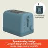 imagebella 2 Slice Toaster 6 Setting Shade Control w Reheat Cancel Bagel ampamp Defrost Buttons Removable Crumb Tray Anti Jam ampamp Auto Shutoff Auto Centering Guides ampamp Cord Wrap 900 Watt BlossomSurf