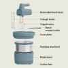 imagebella 35 Qt Hand ampamp Stand Mixer 2 in 1 Electric Mixer with Bowl Dough Hook Whisk ampamp Egg Beater Multifunctional Handheld Blender ampamp Mixer for Baking 200 Watt OatmilkSurf