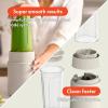 imagebella 6 Pcs Portable Rocket Blender Juicer ampamp Smoothie Maker Press ampamp Twist Design EverGood ampamp BPA Free Dishwasher Safe Parts 4 Tip Stainless Steel Blade Cord Wrap 240 Watt Motor OatmilkOatmilk