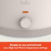 imagebella 60 Qt Manual Slow Cooker Ceramic Nonstick Coating 3 Temperature Settings Dishwasher Safe Stoneware Pot and Tempered Glass Lid Cool Touch Handles ampamp Tangle Free Cord Wrap BlossomOatmilk