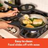 imagebella 8 Piece Cookware Set Fitsanywhere Kitchenware w EverGood Ceramic Nonstick Coating Removable Handles Dishwasher ampamp Oven Safe All Stovetops Compatible Glass Lids w Silicone Rims OatmilkBlack