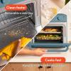 imagebella Air Fry Toaster Oven 7 Preset Cooking Options DishwasherSafe EverGood Coated Trays Included 60Minute Auto Shutoff w Audible Timer Power Indicator Light 1700 Watt OatmilkSurf