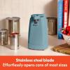 imagebella Electric Can Opener and Knife Sharpener Multifunctional Jar and Bottle Opener with Removable Cutting Lever and Cord Storage Stainless Steel Blade SurfSurf
