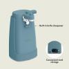 imagebella Electric Can Opener and Knife Sharpener Multifunctional Jar and Bottle Opener with Removable Cutting Lever and Cord Storage Stainless Steel Blade SurfSurf