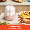imagebella Electric Egg Cooker 14 Eggs Capacity Tray Double Stack for Poached Scrambled Hard Medium ampamp Soft Boiled Eggs Omelets and Steamed Dumplings Auto Shutoff 360 Watt BlossomBlossom