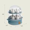 imagebella Electric Egg Cooker 14 Eggs Capacity Tray Double Stack for Poached Scrambled Hard Medium ampamp Soft Boiled Eggs Omelets and Steamed Dumplings Auto Shutoff 360 Watt BlossomSurf