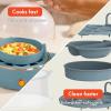 imagebella Electric Egg Cooker 14 Eggs Capacity Tray Double Stack for Poached Scrambled Hard Medium ampamp Soft Boiled Eggs Omelets and Steamed Dumplings Auto Shutoff 360 Watt BlossomSurf