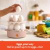 imagebella Electric Egg Cooker 14 Eggs Capacity Tray Double Stack for Poached Scrambled Hard Medium ampamp Soft Boiled Eggs Omelets and Steamed Dumplings Auto Shutoff 360 Watt BlossomBlossom