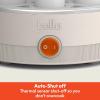 imagebella Electric Egg Cooker 14 Eggs Capacity Tray Double Stack for Poached Scrambled Hard Medium ampamp Soft Boiled Eggs Omelets and Steamed Dumplings Auto Shutoff 360 Watt BlossomOatmilk