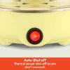 imagebella Electric Egg Cooker 14 Eggs Capacity Tray Double Stack for Poached Scrambled Hard Medium ampamp Soft Boiled Eggs Omelets and Steamed Dumplings Auto Shutoff 360 Watt BlossomYellow