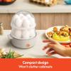 imagebella Electric Egg Cooker 14 Eggs Capacity Tray Double Stack for Poached Scrambled Hard Medium ampamp Soft Boiled Eggs Omelets and Steamed Dumplings Auto Shutoff 360 Watt BlossomOatmilk