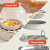 imagebella Electric Egg Cooker 7 Eggs Capacity Tray Single Stack for Poached Scrambled Hard Medium ampamp Soft Boiled Eggs Omelets and Steamed Dumplings Auto Shutoff 360 Watt BlossomOatmilk
