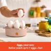 imagebella Electric Egg Cooker 7 Eggs Capacity Tray Single Stack for Poached Scrambled Hard Medium ampamp Soft Boiled Eggs Omelets and Steamed Dumplings Auto Shutoff 360 Watt BlossomBlossom
