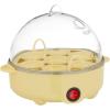 imagebella Electric Egg Cooker 7 Eggs Capacity Tray Single Stack for Poached Scrambled Hard Medium ampamp Soft Boiled Eggs Omelets and Steamed Dumplings Auto Shutoff 360 Watt BlossomYellow