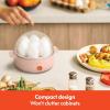 imagebella Electric Egg Cooker 7 Eggs Capacity Tray Single Stack for Poached Scrambled Hard Medium ampamp Soft Boiled Eggs Omelets and Steamed Dumplings Auto Shutoff 360 Watt BlossomBlossom
