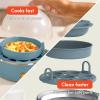 imagebella Electric Egg Cooker 7 Eggs Capacity Tray Single Stack for Poached Scrambled Hard Medium ampamp Soft Boiled Eggs Omelets and Steamed Dumplings Auto Shutoff 360 Watt BlossomSurf