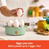 imagebella Electric Egg Cooker 7 Eggs Capacity Tray Single Stack for Poached Scrambled Hard Medium ampamp Soft Boiled Eggs Omelets and Steamed Dumplings Auto Shutoff 360 Watt BlossomSeaglass