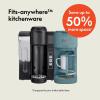 imagebella VersaBrew 2in1 Coffee Maker KCup compatible Brew 3 Sizes Carafes ampamp Single Serve Cups Dishwasher Safe Reusable Filter ampamp Filter Holder Iced Coffee Function 60oz Tank OatmilkSurf