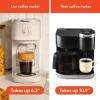 imagebella VersaBrew 2in1 Coffee Maker KCup compatible Brew 3 Sizes Carafes ampamp Single Serve Cups Dishwasher Safe Reusable Filter ampamp Filter Holder Iced Coffee Function 60oz Tank OatmilkOatmilk