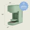 imagebella VersaBrew 2in1 Coffee Maker KCup compatible Brew 3 Sizes Carafes ampamp Single Serve Cups Dishwasher Safe Reusable Filter ampamp Filter Holder Iced Coffee Function 60oz Tank OatmilkSeaglass