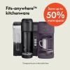 imagebella VersaBrew 2in1 Coffee Maker KCup compatible Brew 3 Sizes Carafes ampamp Single Serve Cups Dishwasher Safe Reusable Filter ampamp Filter Holder Iced Coffee Function 60oz Tank OatmilkPlum