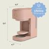 imagebella VersaBrew 2in1 Coffee Maker KCup compatible Brew 3 Sizes Carafes ampamp Single Serve Cups Dishwasher Safe Reusable Filter ampamp Filter Holder Iced Coffee Function 60oz Tank OatmilkBlossom
