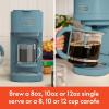 imagebella VersaBrew 2in1 Coffee Maker KCup compatible Brew 3 Sizes Carafes ampamp Single Serve Cups Dishwasher Safe Reusable Filter ampamp Filter Holder Iced Coffee Function 60oz Tank OatmilkSurf