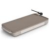 imagebella 10quot x 20quot Electric Griddle with EverGood Ceramic Nonstick Coating Removable Temperature Probe DishwasherSafe Drip Tray ampamp Cool Touch Handles Cook up to 10 Eggs 1500 Watt OatmilkOatmilk
