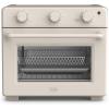 imagebella Air Fry Toaster Oven 7 Preset Cooking Options DishwasherSafe EverGood Coated Trays Included 60Minute Auto Shutoff w Audible Timer Power Indicator Light 1700 Watt OatmilkOatmilk