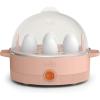 imagebella Electric Egg Cooker 7 Eggs Capacity Tray Single Stack for Poached Scrambled Hard Medium ampamp Soft Boiled Eggs Omelets and Steamed Dumplings Auto Shutoff 360 Watt BlossomBlossom