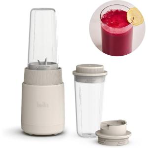 imagebella 6 Pcs Portable Rocket Blender Juicer ampamp Smoothie Maker Press ampamp Twist Design EverGood ampamp BPA Free Dishwasher Safe Parts 4 Tip Stainless Steel Blade Cord Wrap 240 Watt Motor OatmilkOatmilk