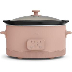 imagebella 60 Qt Programmable Slow Cooker Ceramic Nonstick Coating Adjustable Temperature ampamp Cooking Times Dishwasher Safe Stoneware Pot ampamp Tempered Glass Lid Tangle Free Cord Wrap SurfBlossom