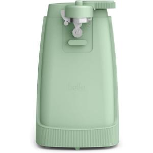 imagebella Electric Can Opener and Knife Sharpener Multifunctional Jar and Bottle Opener with Removable Cutting Lever and Cord Storage Stainless Steel Blade SurfSeaglass